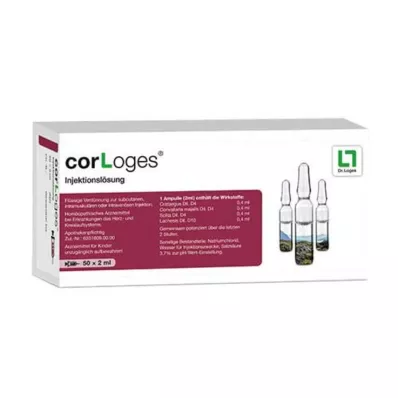 CORLOGES Ampuller med injeksjonsvæske, oppløsning, 50X2 ml