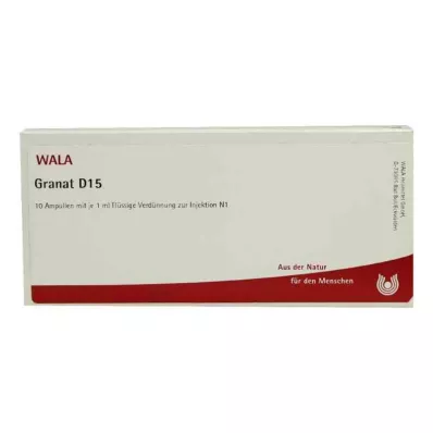 GRANAT D 15 Ampuller, 10X1 ml