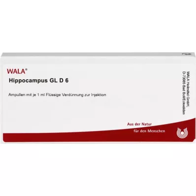 HIPPOCAMPUS GL D 6 ampuller, 10X1 ml
