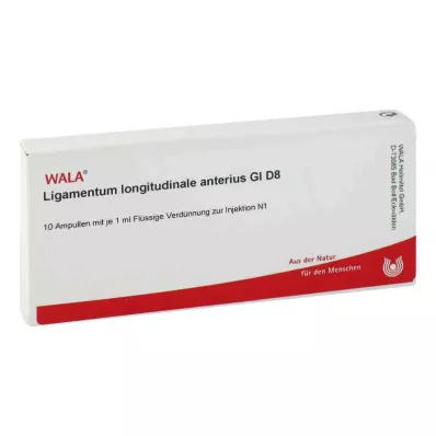 LIGAMENTUM LONGITUDINALE anterius GL D 8 ampuller, 10X1 ml LIGAMENTUM LONGITUDINALE anterius GL D 8 ampuller, 10X1 ml