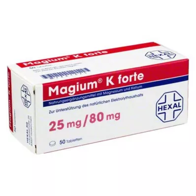 MAGIUM K forte tabletter, 50 stk MAGIUM K forte tabletter, 50 stk