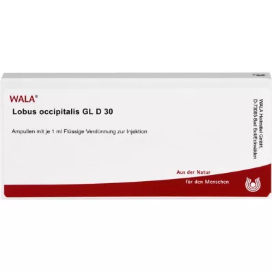 LOBUS occipitalis GL D 30 ampuller, 10X1 ml
