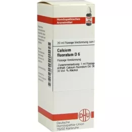 CALCIUM FLUORATUM D 6 Fortynning, 20 ml