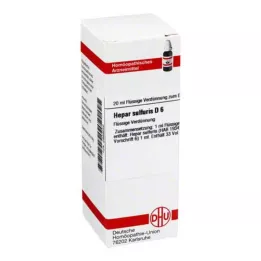HEPAR SULFURIS D 6 Fortynning, 20 ml