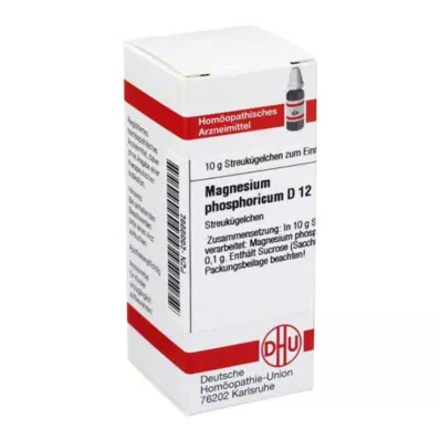 MAGNESIUM PHOSPHORICUM D 12 globuler, 10 g MAGNESIUM PHOSPHORICUM D 12 globuler, 10 g