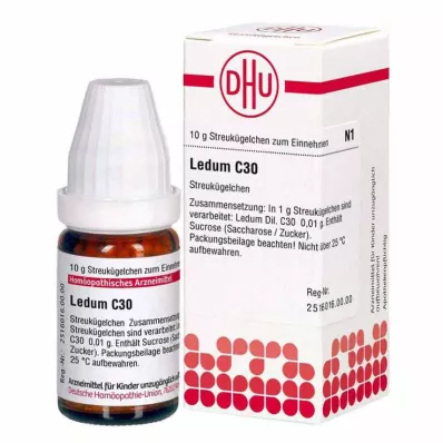LEDUM C 30 globuler, 10 g LEDUM C 30 globuler, 10 g