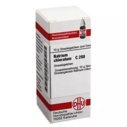 NATRIUM CHLORATUM C 200 globuler, 10 g