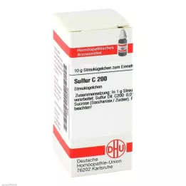 SULFUR C 200 globuler, 10 g