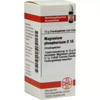 MAGNESIUM PHOSPHORICUM D 10 kuler, 10 g