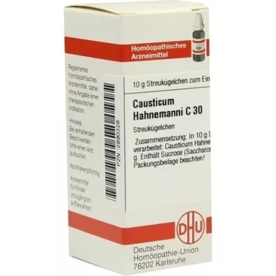 CAUSTICUM HAHNEMANNI C 30 globuler, 10 g
