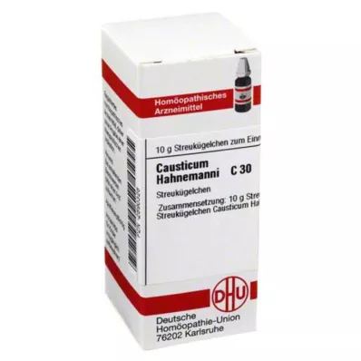 CAUSTICUM HAHNEMANNI C 30 globuler, 10 g