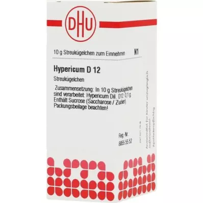 HYPERICUM D 12 globuler, 10 g