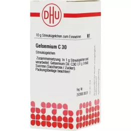 GELSEMIUM C 30 globuler, 10 g