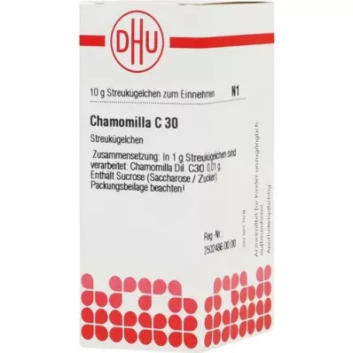 CHAMOMILLA C 30 globuler, 10 g