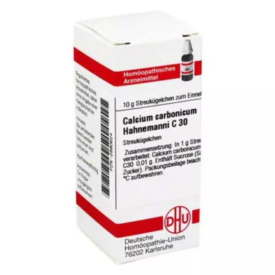 CALCIUM CARBONICUM Hahnemanni C 30 globuler, 10 g