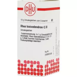 RHUS TOXICODENDRON C 30 globuler, 10 g