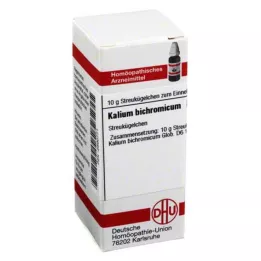 KALIUM BICHROMICUM D 6 globuli, 10 g