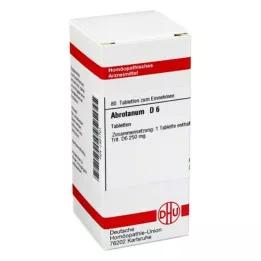ABROTANUM D 6 tabletter, 80 stk
