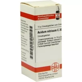 ACIDUM NITRICUM C 30 globuler, 10 g