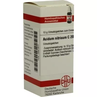 ACIDUM NITRICUM C 200 globuler, 10 g