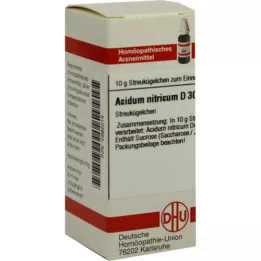 ACIDUM NITRICUM D 30 globuler, 10 g