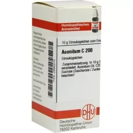 ACONITUM C 200 globuler, 10 g