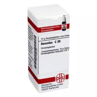 AESCULUS C 30 globuler, 10 g