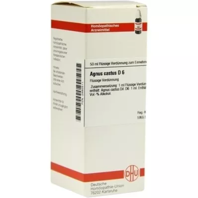 AGNUS CASTUS D 6 Fortynning, 50 ml
