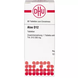 ALOE D 12 tabletter, 80 stk