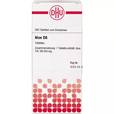 ALOE D 6 tabletter, 200 stk