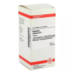 ARGENTUM NITRICUM D 8 tabletter, 200 stk