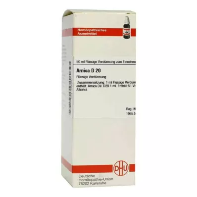 ARNICA D 20 fortynning, 50 ml ARNICA D 20 fortynning, 50 ml