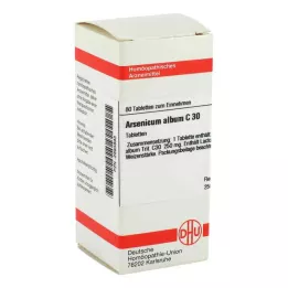 ARSENICUM ALBUM C 30 tabletter, 80 stk