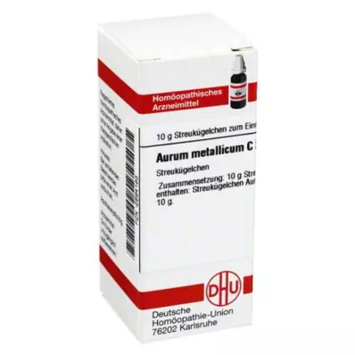 AURUM METALLICUM C 200 globuler, 10 g