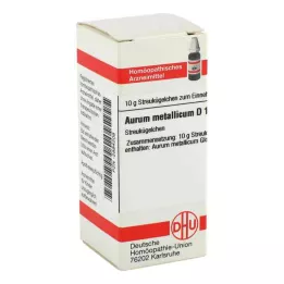 AURUM METALLICUM D 10 kuler, 10 g