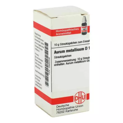 AURUM METALLICUM D 10 kuler, 10 g