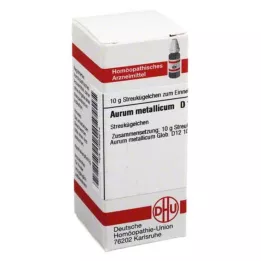 AURUM METALLICUM D 12 globuler, 10 g