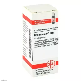 BELLADONNA C 200 globuler, 10 g