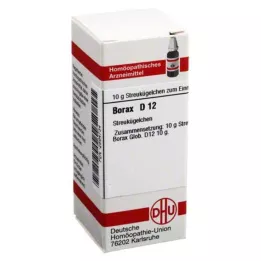 BORAX D 12 globuler, 10 g