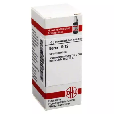 BORAX D 12 globuler, 10 g