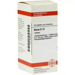 BORAX D 12 tabletter, 80 stk