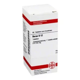 BORAX D 12 tabletter, 80 stk