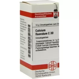 CALCIUM FLUORATUM C 30 globuler, 10 g