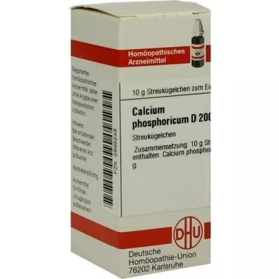 CALCIUM PHOSPHORICUM D 200 globuler, 10 g