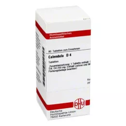 CALENDULA D 4 tabletter, 80 stk