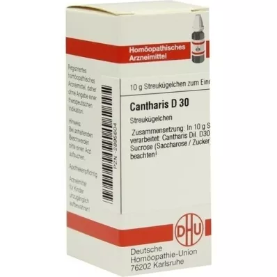 CANTHARIS D 30 globuler, 10 g