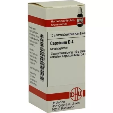 CAPSICUM D 4 kuler, 10 g