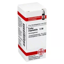 CARBO VEGETABILIS C 30 globuler, 10 g