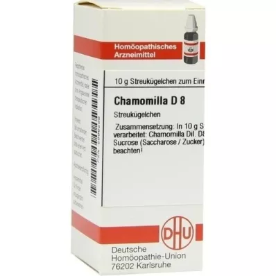 CHAMOMILLA D 8 globuler, 10 g