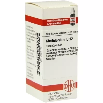 CHELIDONIUM D 12 globuler, 10 g